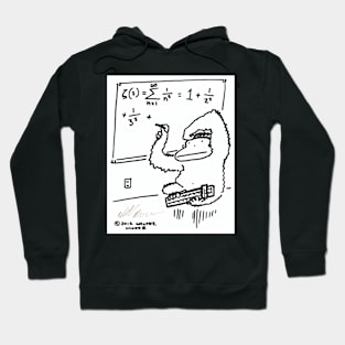 Slide Rule Ape Solves Equation Hoodie